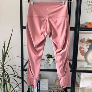 Lululemon Wunder Under High-Rise Crop 23" Scallop Full-On Luxtreme Spiced Chai 8